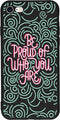 Hoesje Siliconen Geschikt voor iPhone SE (2022) / SE (2020) / 8 / 7 - Design Backcover Color - Meerkleurig / Be Proud