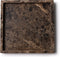 MOOISA - Marmer - Marmer bruin dienblad - Tray 30x30cm Dark emperador - rond marmer dienblad - vierkant marmer dienblad - decoratie schaal - tapasplank - serveerplank