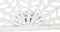 Esprit - Hoofdbord - Bamboe Rotan Bloem - Wit 190 X 2,5 X 81 CM