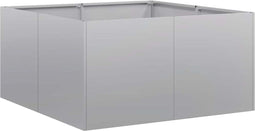 vidaXL - Plantenbak - 80x80x40 - cm - gegalvaniseerd - staal