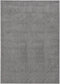 vidaXL - Vloerkleed - kortpolig - 240x340 - cm - grijs