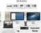 Wavlink WL-UG39DK - All-in-one USB Docking Station - 2 x HDMI - VGA - DVI - 6 x USB-A - Ethernet - Audio In/Uit - Zwart