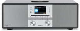 Technisat DIGITRADIO 650 - Digitale hifi-radio met DAB+ FM CD muziekstreaming - Zwart/Zilver