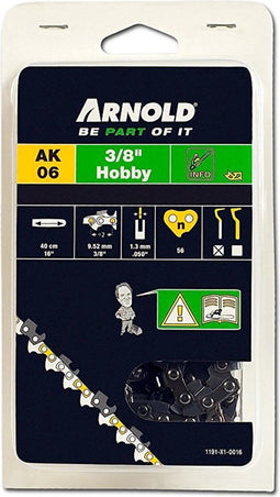Arnold Zaagketting 1,3 mm 3/8 Hobby - Kettingzaag - 56 schakels