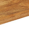 vidaXL - Tafelblad - rechthoekig - 120x70x3,8 - cm - massief - mangohout