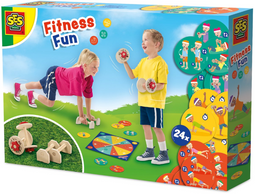 SES fitness fun 02409 - Fitnessset - 24 sport oefeningen - Thuis sportschool