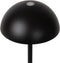 Lucide JOY - Oplaadbare Tafellamp - Dimbaar LED 1x1,5W 3000K - Ø 12 cm - IP54 - Zwart