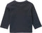 Noppies Longsleeve Torino - Jongens T-shirt met drukknoop - Ebony