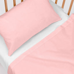 Happy Friday Sheet set 2 pieces Basic 100x130 cm (Cot) Pale rose