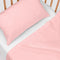 Happy Friday Sheet set 2 pieces Basic 100x130 cm (Cot) Pale rose