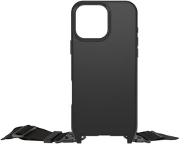 Otterbox React Necklace - Soft case - Krasbestendig - Zwart (iPhone 16 Pro Max)