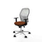 Piqueras y Crespo 1D086N0 - Bureaustoel - Hoogteverstelbaar met armleuning - Wit Bruin