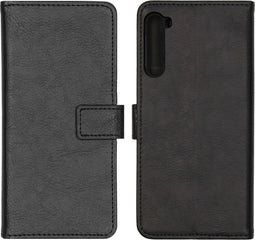 iMoshion Hoesje Geschikt voor Motorola Edge Hoesje Met Pasjeshouder - iMoshion Luxe Bookcase - Zwart