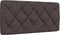 vidaXL - Hoofdbordkussen - 100 - cm - stof - donkerbruin