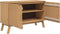 vidaXL - Dressoir - OLDEN - 114x43x73,5 - cm - massief - grenenhout - bruin