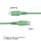 imoshion Kabel - Geschikt voor Lightning naar USB C - 2 meter - Oplader Kabel geschikt voor Apple iPhone 11/12/13/14 - Groen