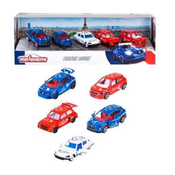 Majorette - French Touch - Doos met 5 bekende Franse auto's