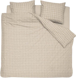 Cinderella Carre Dekbedovertrek - Lits-jumeaux - 240x200/220 cm - Naturel