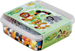 Hama Maxi Strijkkralen Jungle Dieren 600 Stuks