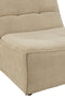 J-Line sofa grid - populierenhout/schuim - donkerbeige
