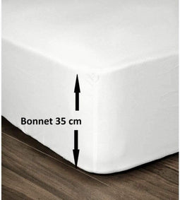 Onderlaken Lovely Home Wit Tweepersoonsbed (180 x 200 cm)