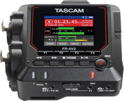 TASCAM FR-AV2 - Compacte 32-bit Float Field Recorder - Tijdcode Generator - Tentacle-ready