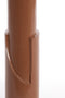 Light&living Vaas deco Ø11x49 cm ASEGO glanzend terra-bruin
