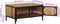 vidaXL - Salontafel - 80x50x40 - cm - massief - ruw - mangohout