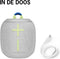 Ultimate Ears WonderBoom 3 - Draadloze Bluetooth Speaker - 14 Uur Batterijduur - Grijs/Groen