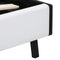 vidaXL - Bedframe - met - LED - kunstleer - wit - 120x200 - cm