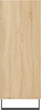 vidaXL - Schappenkast - 69,5x32,5x90 - cm - bewerkt - hout - sonoma - eikenkleurig