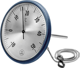 FIAP DialSwim ACTIVE Zwembadthermometer RVS, Blauw (geëloxeerd)