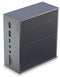 LINDY 43351 - USB-C dockingstation - 3 beeldschermen 4K - Aluminium