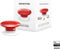 FIBARO The Button - Scène schakelaar - Rood