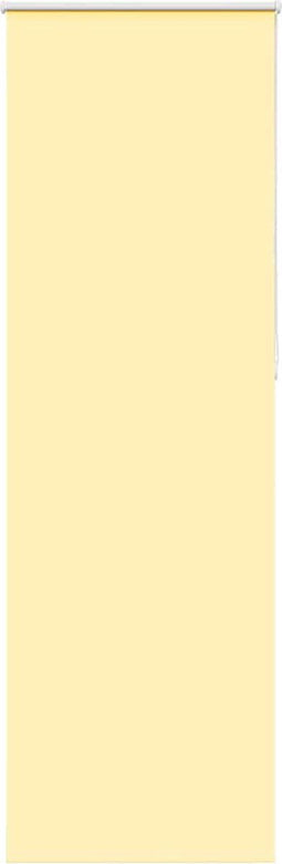 vidaXL - Rolgordijn - verduisterend - 75x230 - cm - stofbreedte - 70,7cm - geel