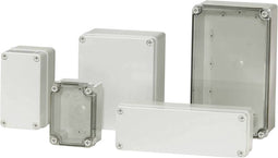 Fibox PC B 85 T Installatiebehuizing 110 x 80 x 85 Polycarbonaat Grijs-wit (RAL 7035) 1 stuk(s)