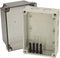 Fibox PCM 150/125 T 6016916 Universele behuizing Polycarbonaat Grijs-wit (RAL 7035) 1 stuk(s)