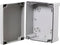 Fibox TAM 131308 Wandbehuizing 130 x 130 x 75 ABS Grijs-wit (RAL 7035) 1 stuk(s)