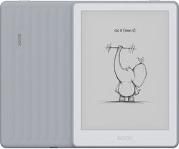 BOOX Go 6 (Gen II) - 6'' e-Reader - 300 PPI ePaper Android 3 GB RAM 32 GB opslag Stone