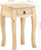 vidaXL - Nachtkastje - 28x28x46 - cm - massief - mangohout