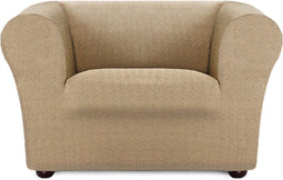 Hoes voor stoel Eysa JAZ Beige 110 x 100 x 130 cm