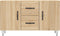 vidaXL - Dressoir - 100x36x60 - cm - bewerkt - hout - sonoma - eikenkleurig