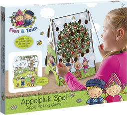 Fien & Teun appeltjes plukken spel - gezelschapsspel - educatief speelgoed - Bambolino Toys
