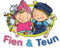 Fien & Teun - Fien knuffel - Winter