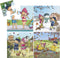 Fien & Teun puzzel 4 in 1 educatief peuter speelgoed - kinderpuzzel 4x6x9x16 stukjes leren puzzelen - cadeautip puzzel 3 jaar en ouder - Bambolino Toys