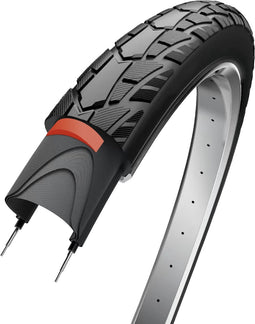 Fiets Buitenband Egde Performance Protect Plus 28 x 1.40"/ 37-622 E-bike - zwart met reflectie