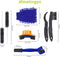 Fiets reinigingsset - 10-delig, Fietsketting reiniger, Washandschoen, Bandenborstel - Fiets ketting schoonmaken, Reinigingsset, Fietsgereedschap, Kettingborstel, Fietsversnelling cleaner - ACROPAQ