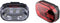 Fiets Verlichtingsset LS051 (407W+R) batterij