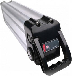 Fietsaccu universeel type 36V- XH370-10j - 12Ah frame SilverFish - Zilver