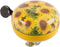 Fietsbel Ding-Dong M-Wave ø80mm - sunflower yellow